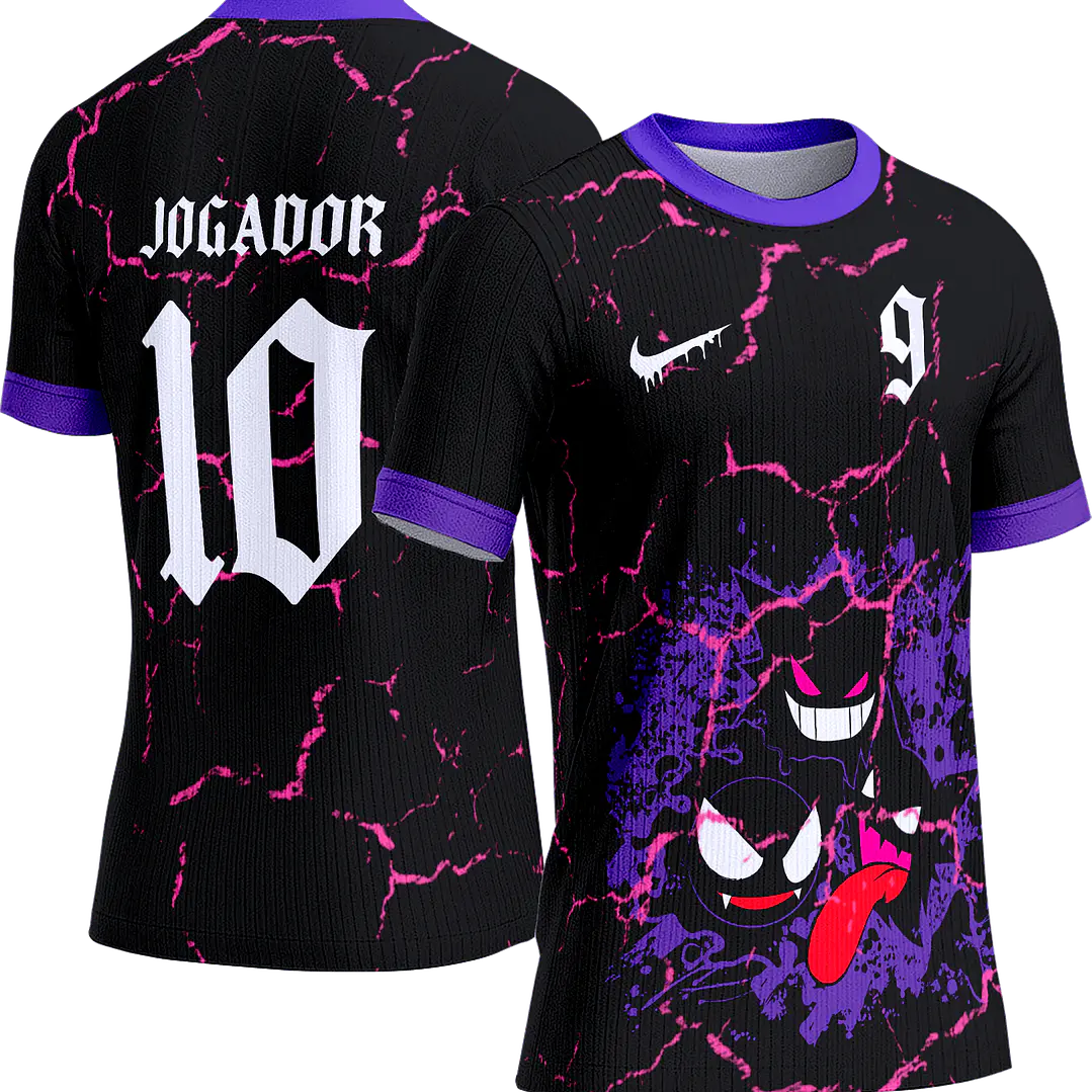 Arte Vetor Camisa Interclasse 166 Pokemon 1