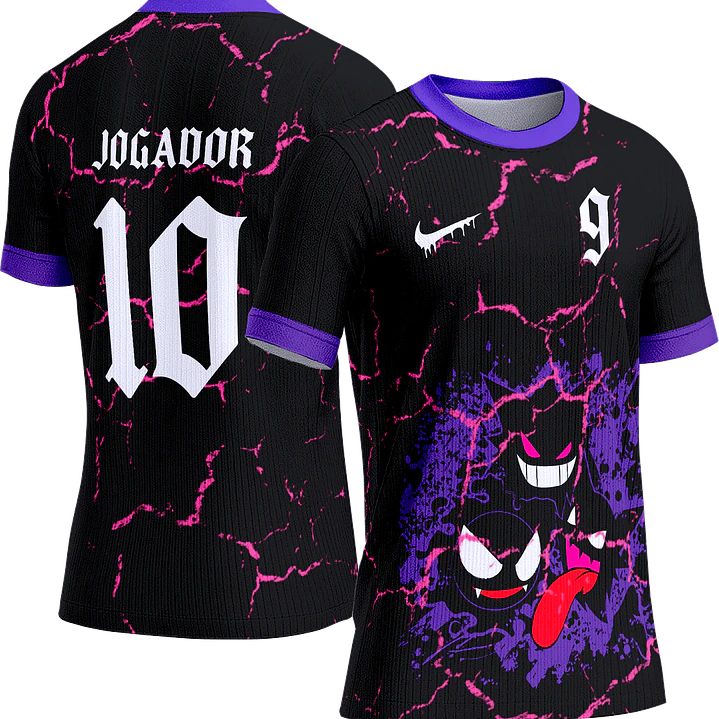 Arte Vetor Camisa Interclasse 166 Pokemon 1