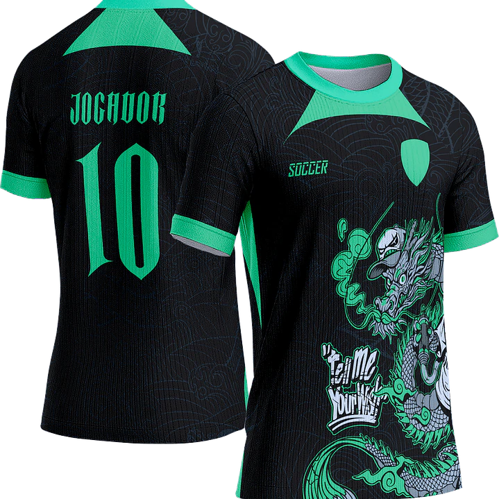 Arte Vetor Camisa Interclasse 170 Dragão 1