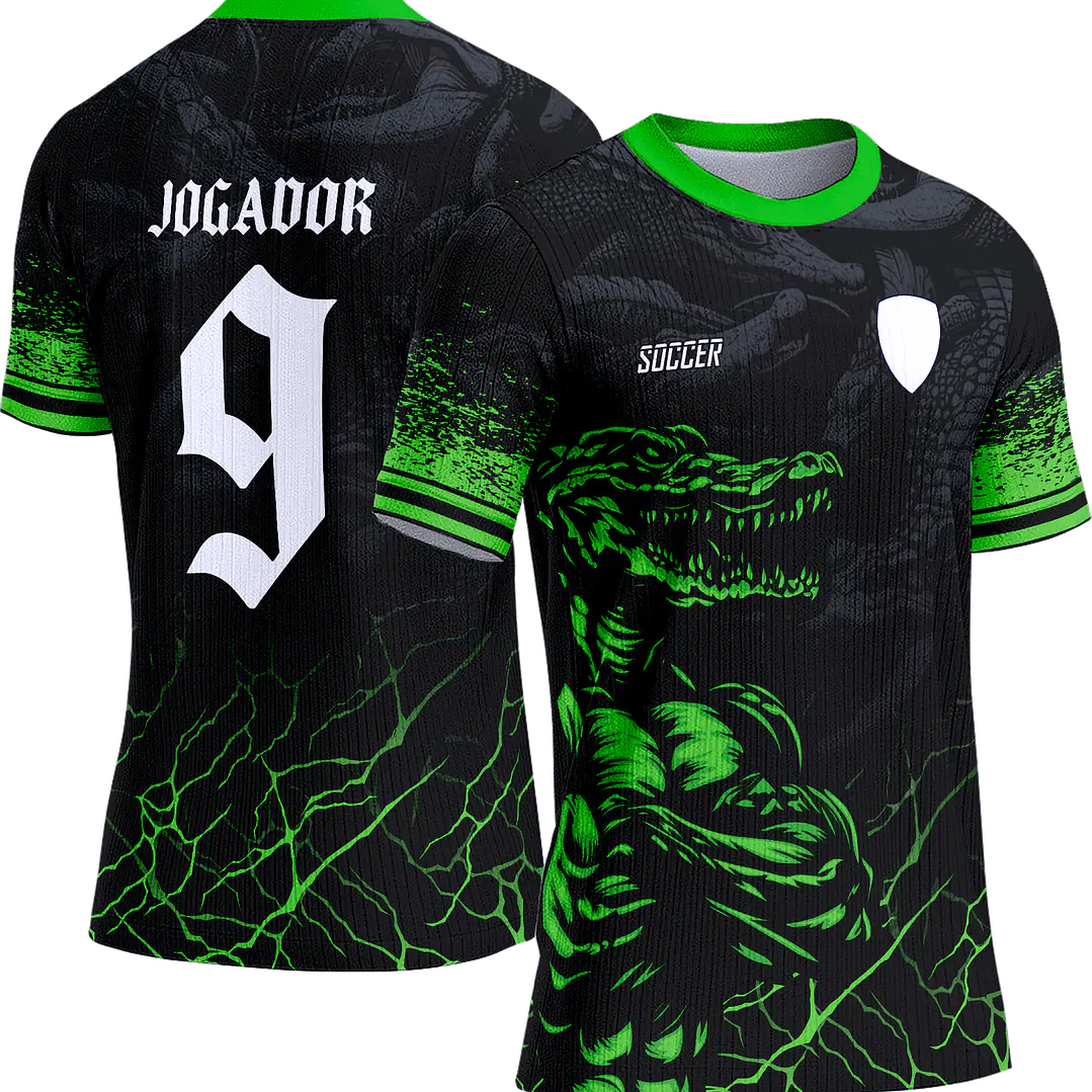 Arte Vetor Camisa Interclasse 171 Crocodilo 1