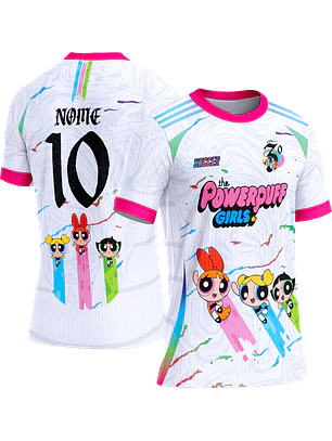 Arte Vetor Camisa Interclasse 173 Meninas Superpoderosas