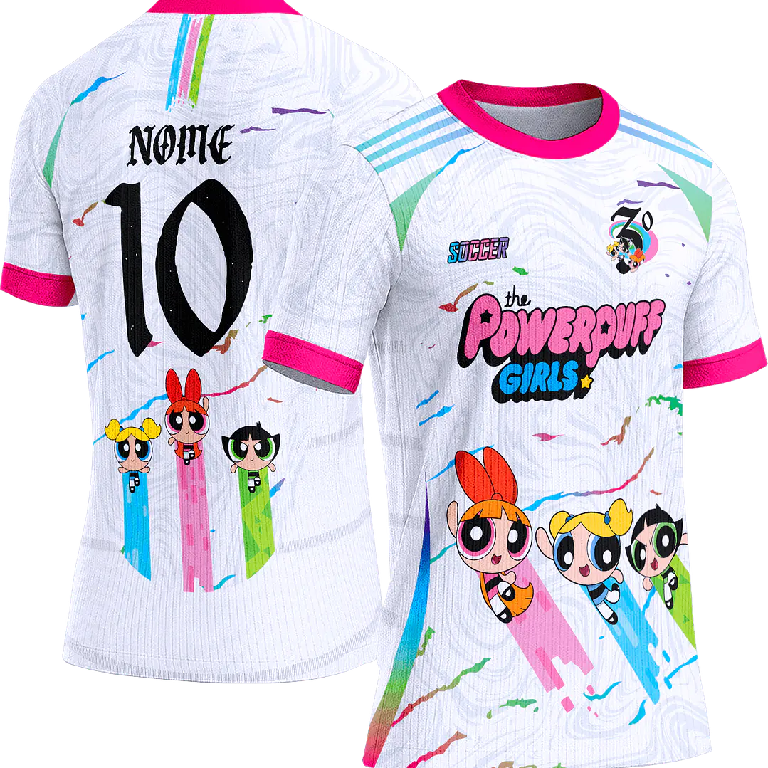 Arte Vetor Camisa Interclasse 173 Meninas Superpoderosas 1