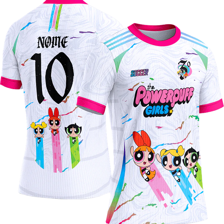 Arte Vetor Camisa Interclasse 173 Meninas Superpoderosas 1