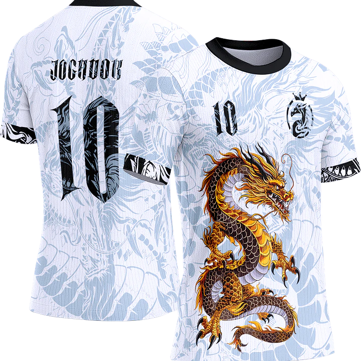 Arte Vetor Camisa Interclasse 180 Dragão 1