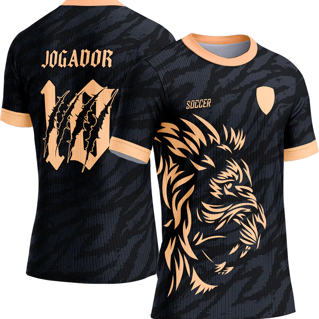 Arte Vetor Camisa Interclasse 182 Leão 1
