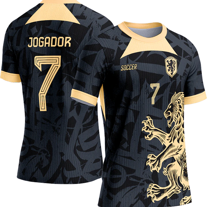 Arte Vetor Camisa Interclasse 188 Leão 1