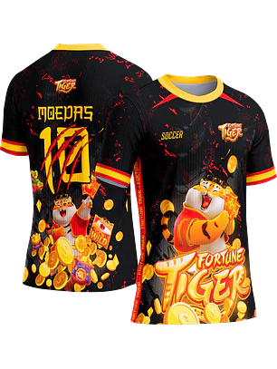 Arte Vetor Camisa Interclasse 189 Tiger Fortune