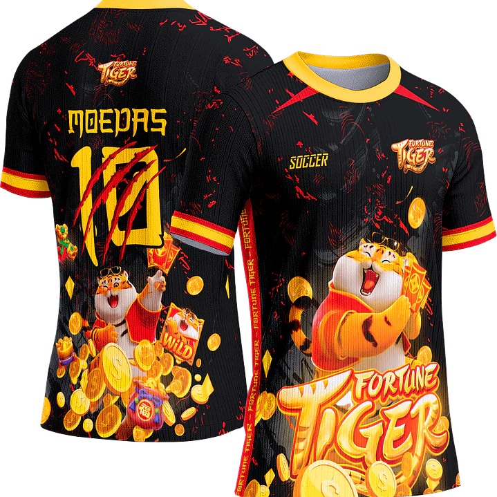 Arte Vetor Camisa Interclasse 189 Tiger Fortune 1
