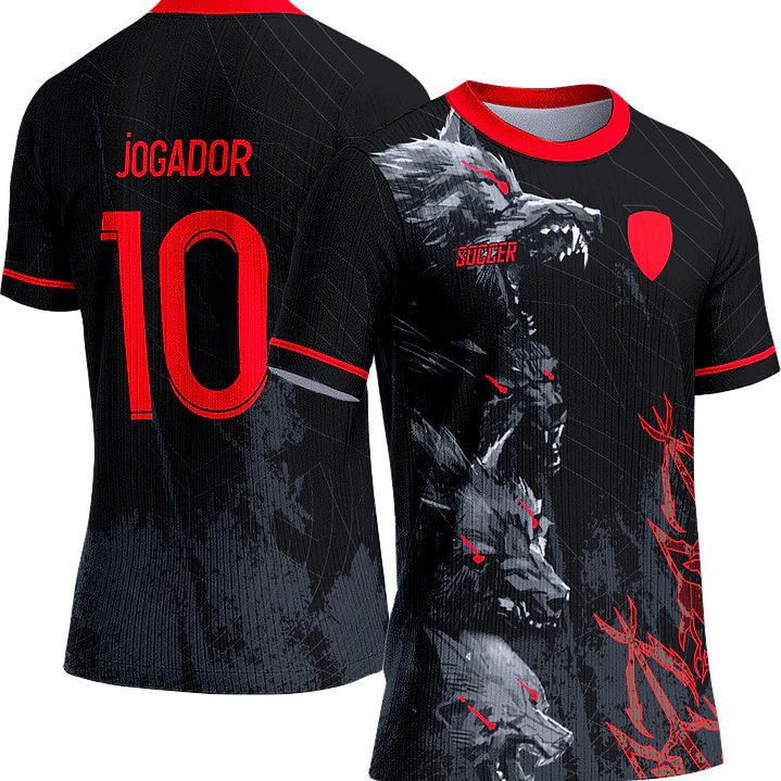 Arte Vetor Camisa Interclasse 190 Lobo 1