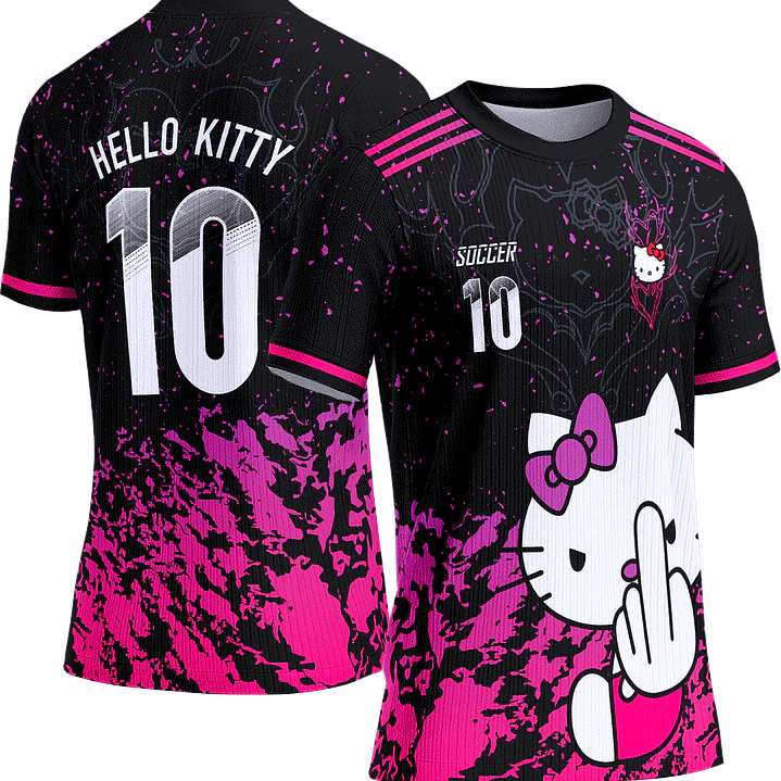 Arte Vetor Camisa Interclasse 198 Hello Kitty 1