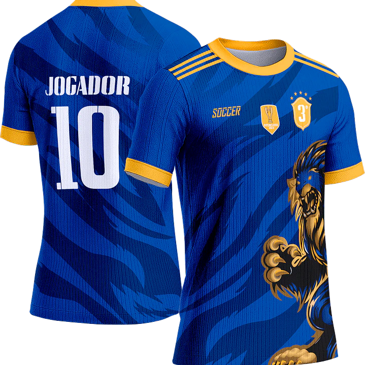 Arte Vetor Camisa Interclasse 199 Leão 1