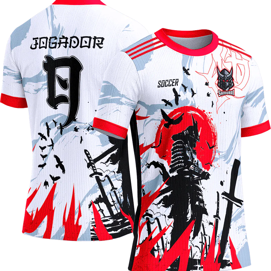 Arte Vetor Camisa Interclasse 205 Samurai 1