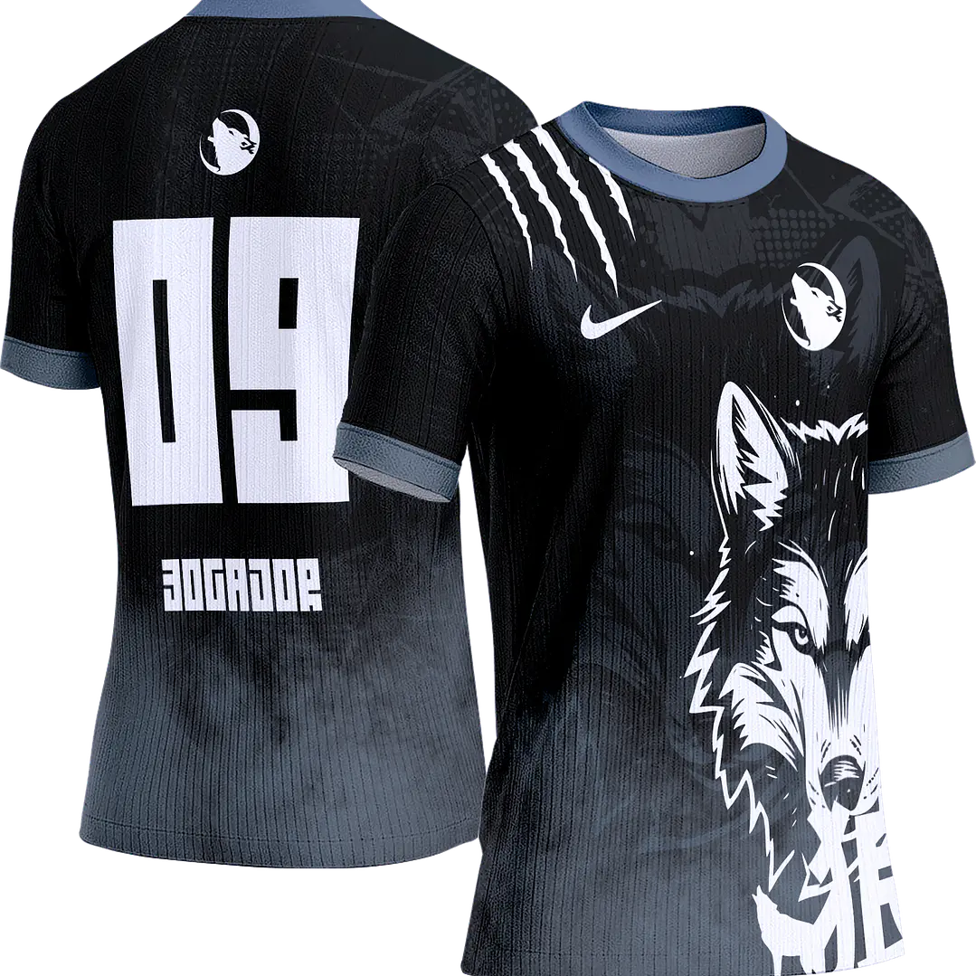Arte Vetor Camisa Interclasse 209 Lobo 1