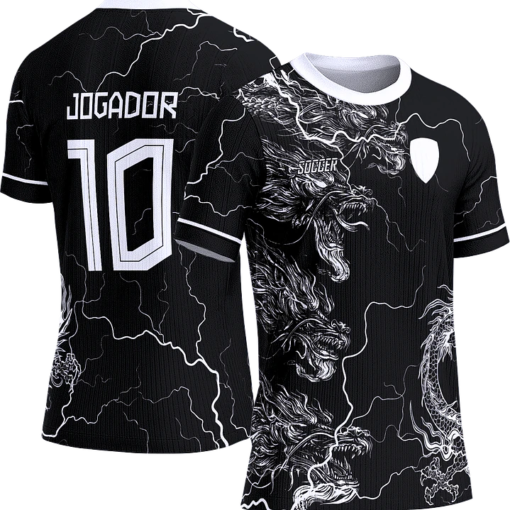 Arte Vetor Camisa Interclasse 216 Dragão 1