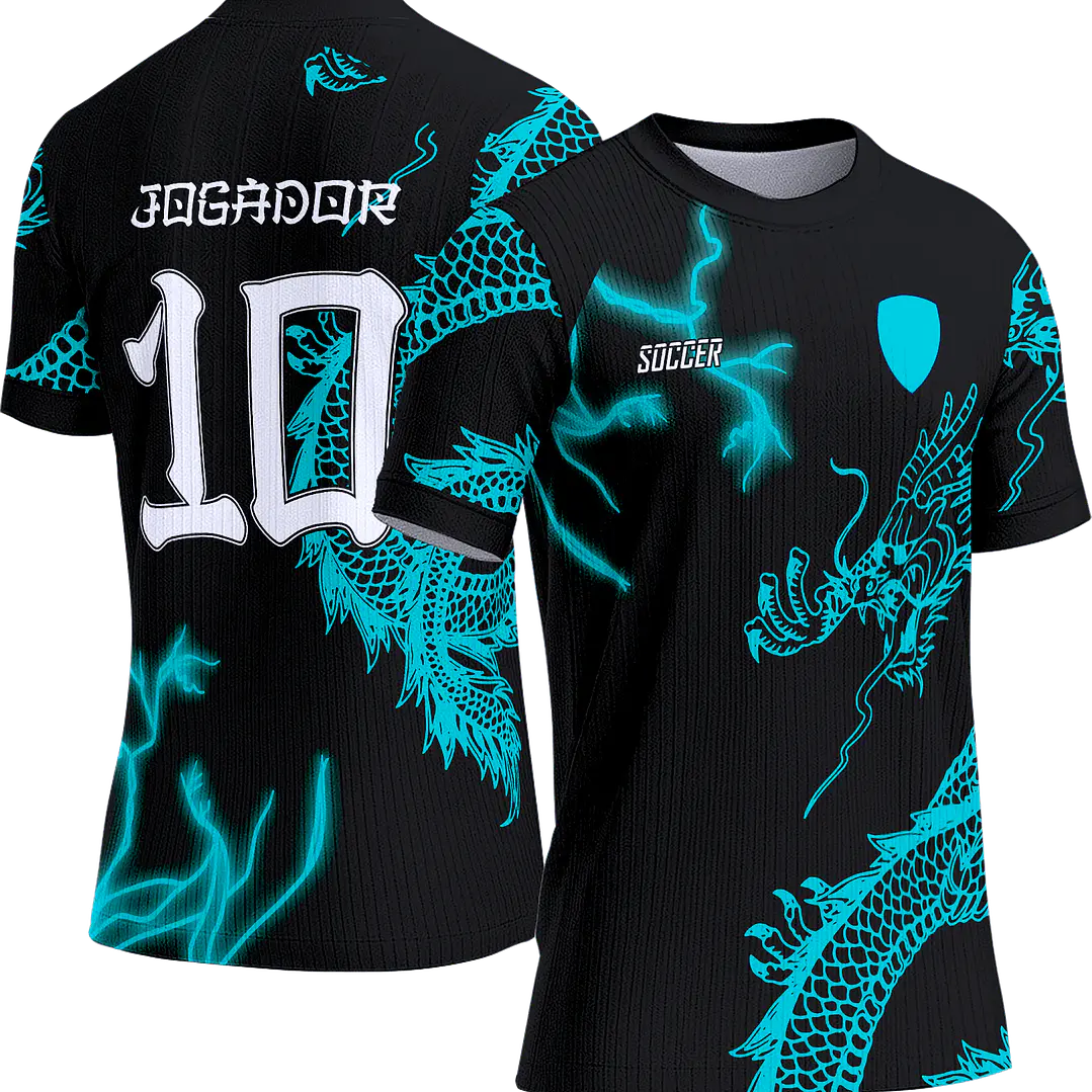 Arte Vetor Camisa Interclasse 225 Dragão 1