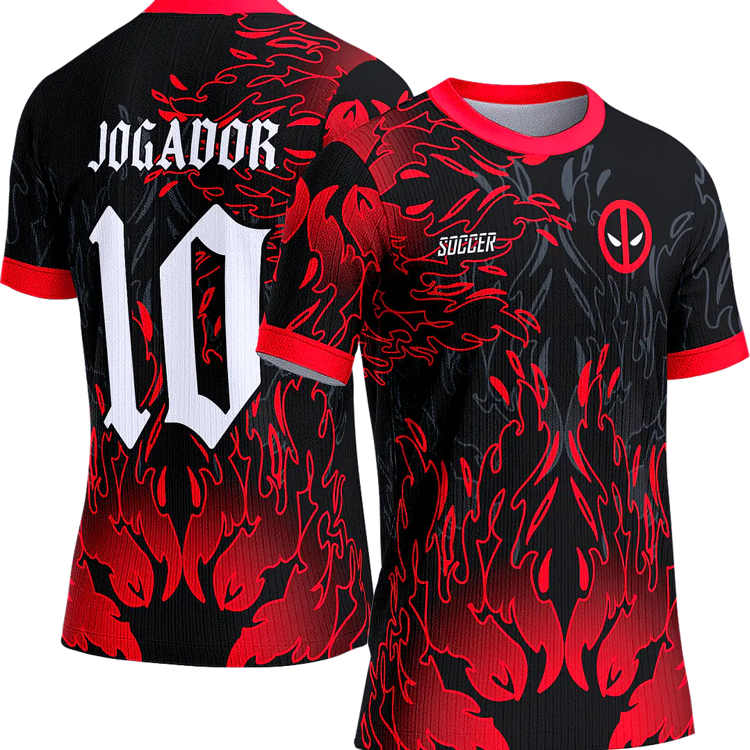 Arte Vetor Camisa Interclasse 226 Deadpool 1