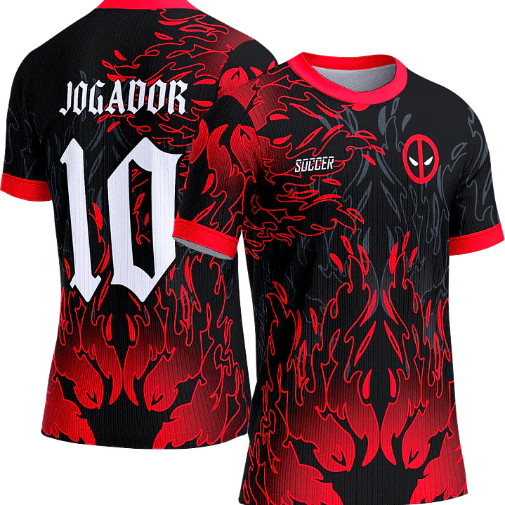 Arte Vetor Camisa Interclasse 226 Deadpool 1
