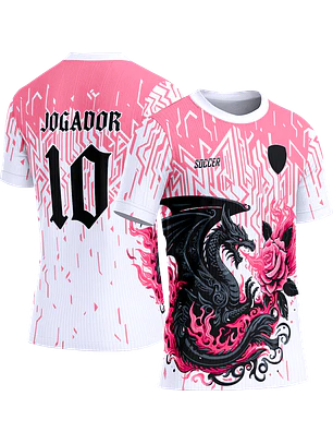 Arte Vetor Camisa Interclasse 227 Dragão