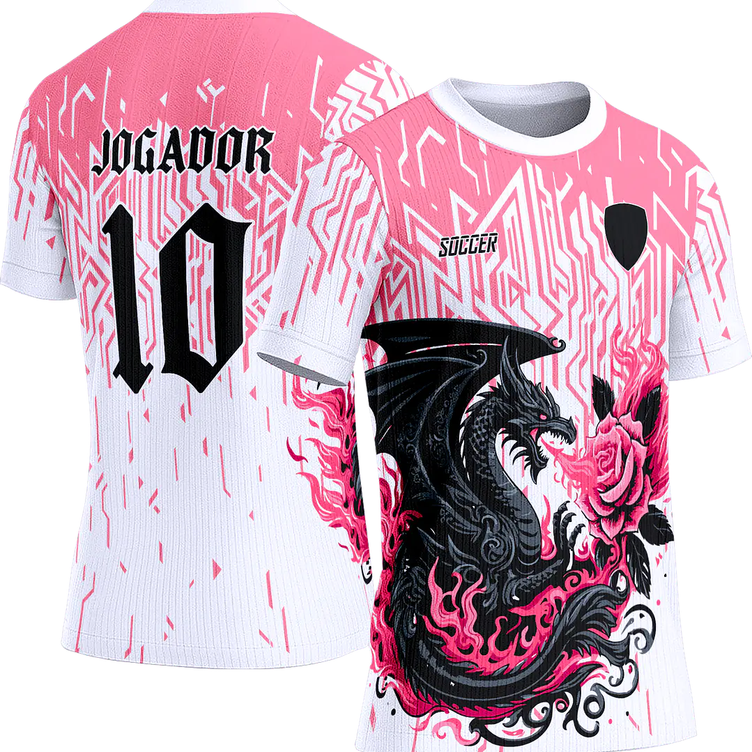 Arte Vetor Camisa Interclasse 227 Dragão 1