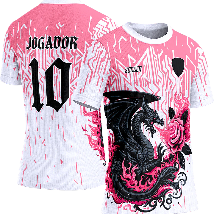 Arte Vetor Camisa Interclasse 227 Dragão 1