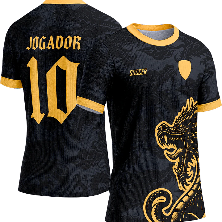 Arte Vetor Camisa Interclasse 231 Dragão 1