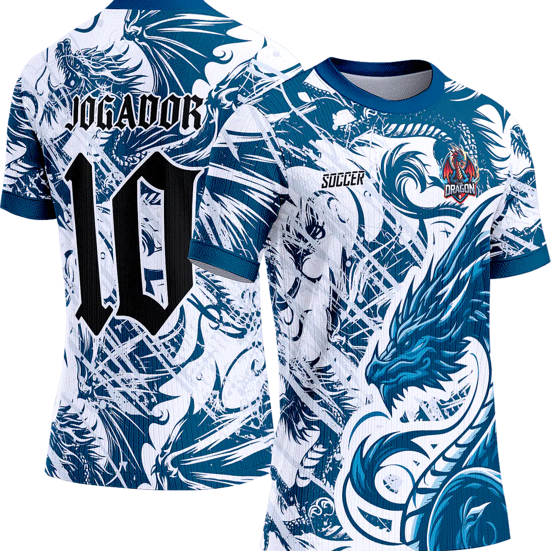 Arte Vetor Camisa Interclasse 234 Dragão 1