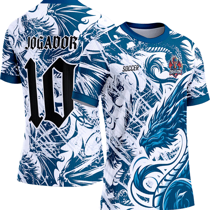 Arte Vetor Camisa Interclasse 234 Dragão 1