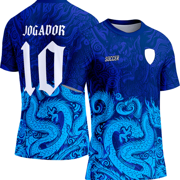 Arte Vetor Camisa Interclasse 238 Dragão 1
