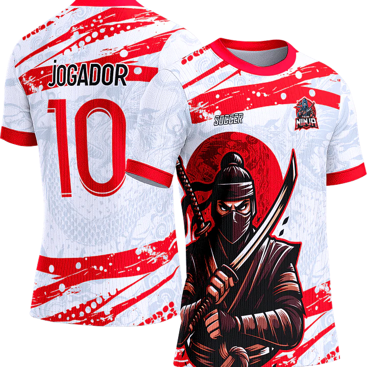 Arte Vetor Camisa Interclasse 241 Ninja 1