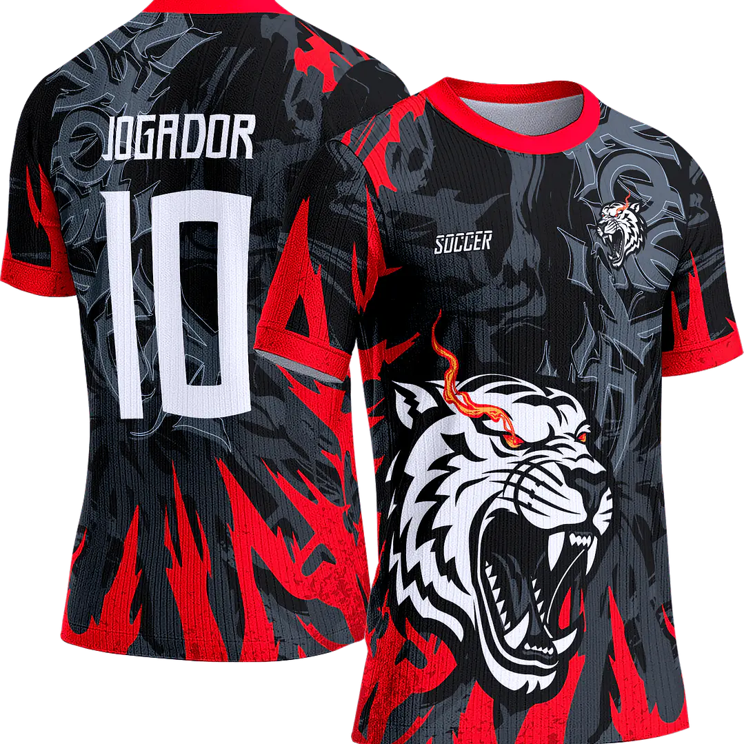 Arte Vetor Camisa Interclasse 245 Tigre 1