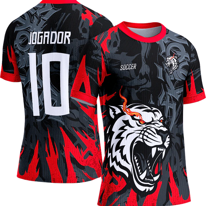 Arte Vetor Camisa Interclasse 245 Tigre 1