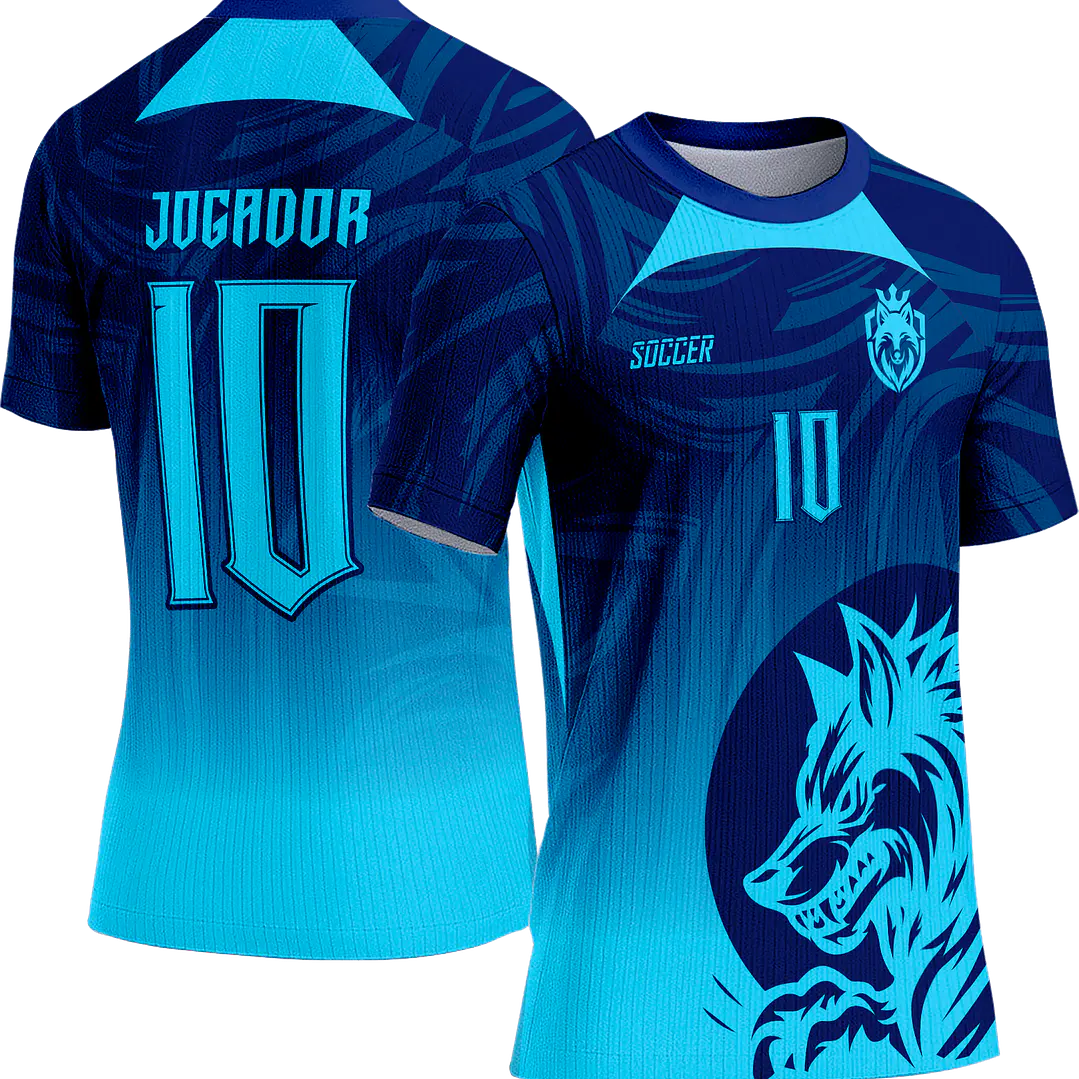 Arte Vetor Camisa Interclasse 250 Lobo 1