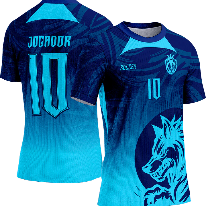 Arte Vetor Camisa Interclasse 250 Lobo 1
