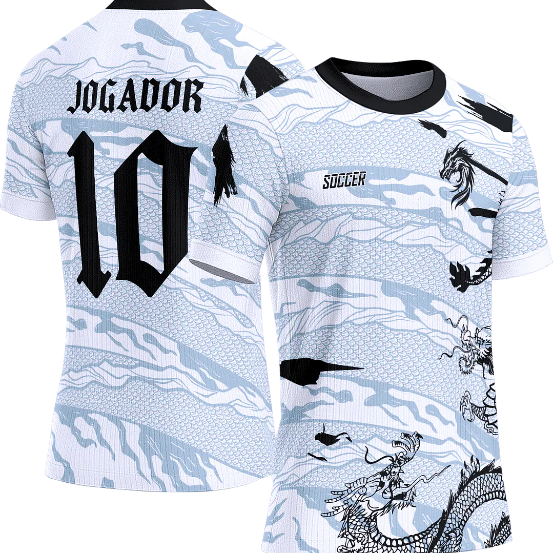 Arte Vetor Camisa Interclasse 252 Dragão 1