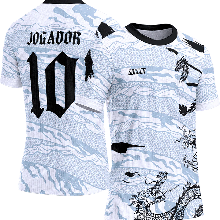 Arte Vetor Camisa Interclasse 252 Dragão 1