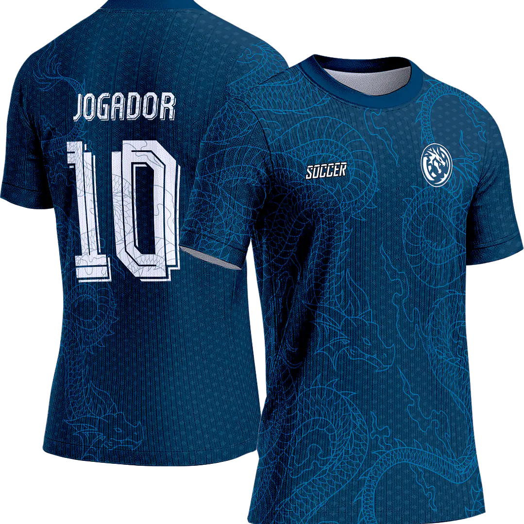 Arte Vetor Camisa Interclasse 253 Dragão 1
