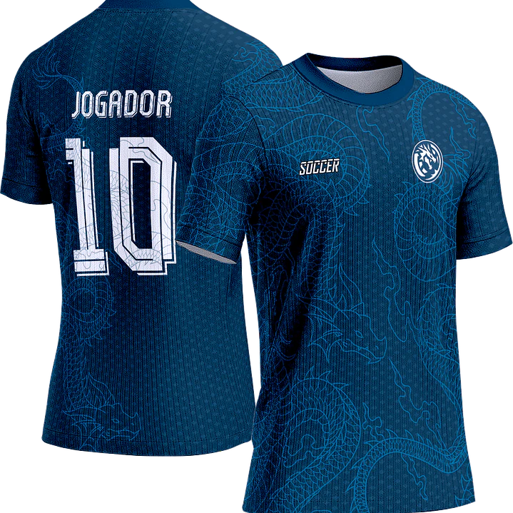 Arte Vetor Camisa Interclasse 253 Dragão 1