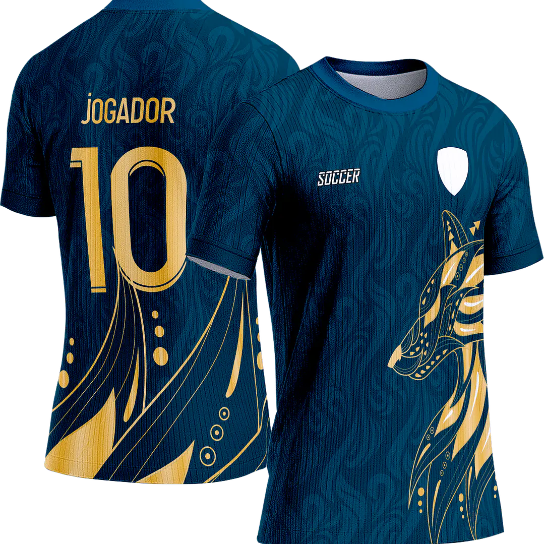 Arte Vetor Camisa Interclasse 254 Lobo 1