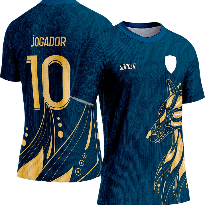 Arte Vetor Camisa Interclasse 254 Lobo 1