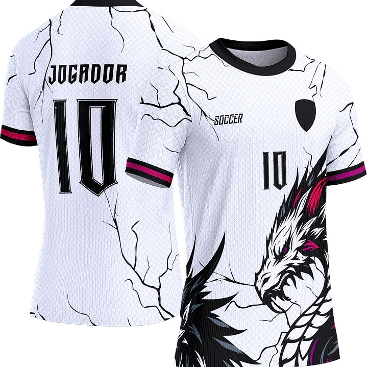 Arte Vetor Camisa Interclasse 257 Dragão 1