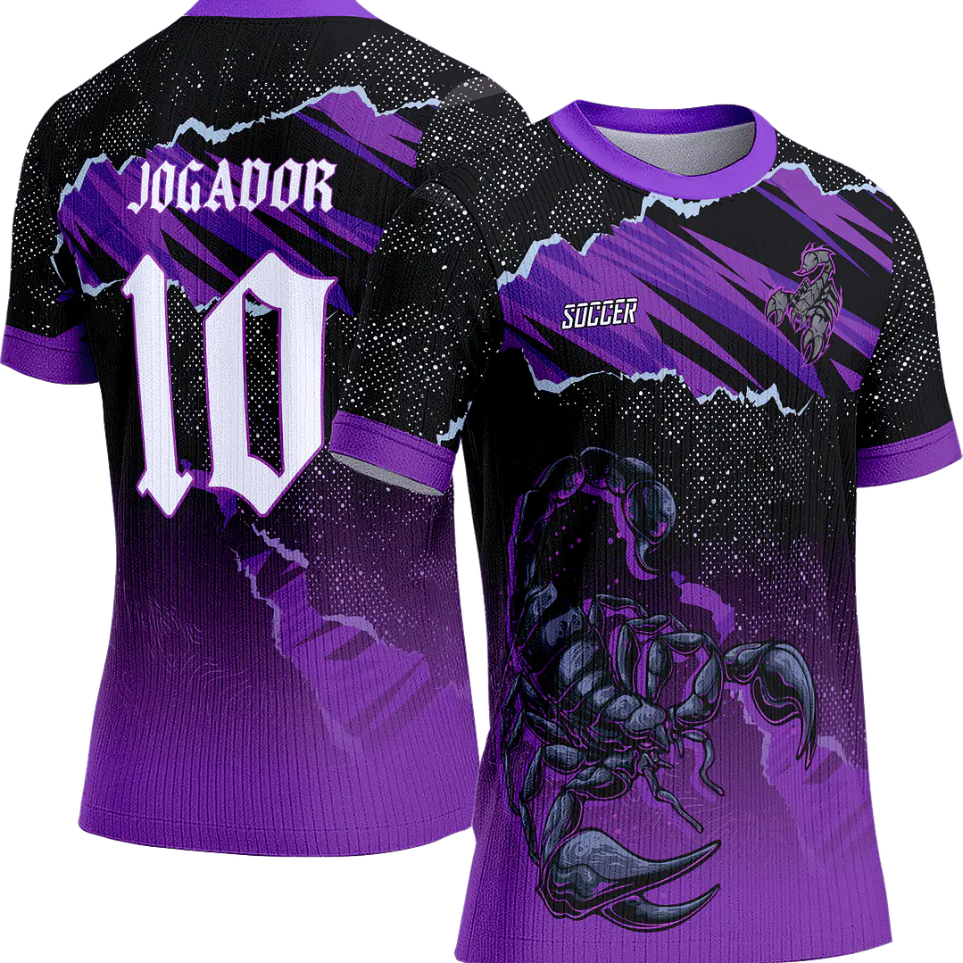 Arte Vetor Camisa Interclasse 258 Escorpião 1