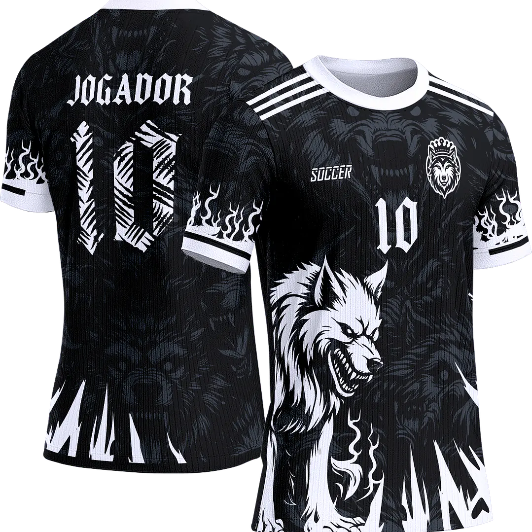 Arte Vetor Camisa Interclasse 263 Lobo 1