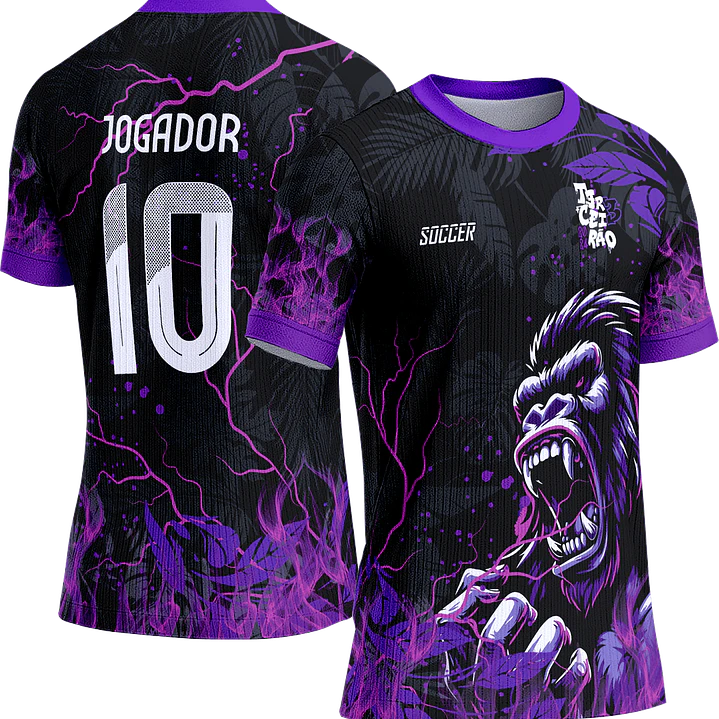 Arte Vetor Camisa Interclasse 271 Gorila 1