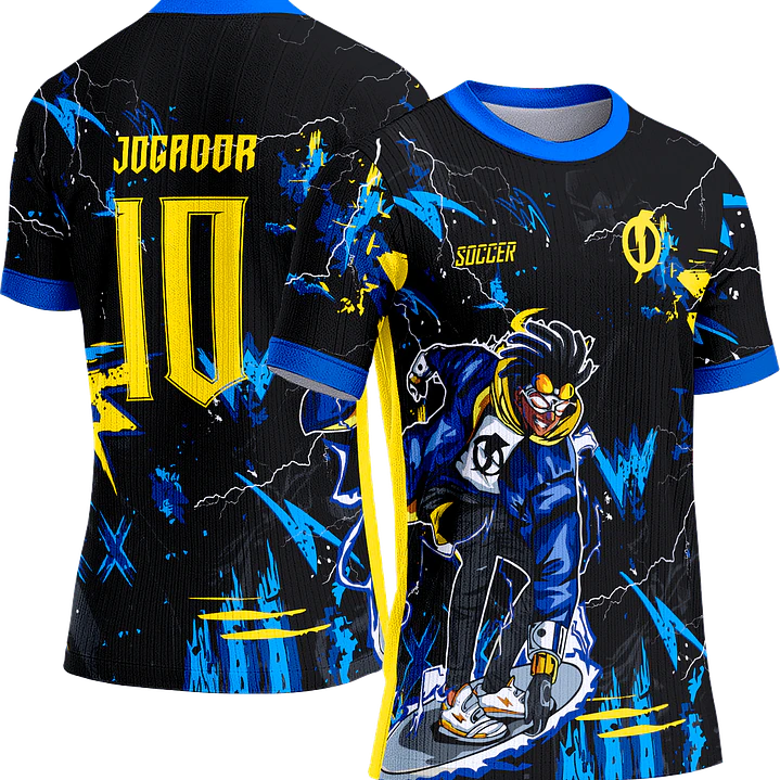 Arte Vetor Camisa Interclasse 273 Super Choque 1