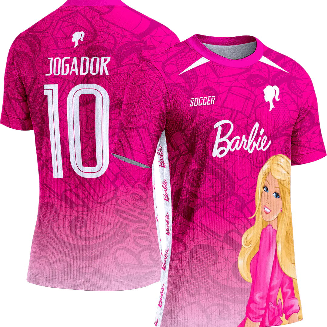 Arte Vetor Camisa Interclasse 277 Barbie 1