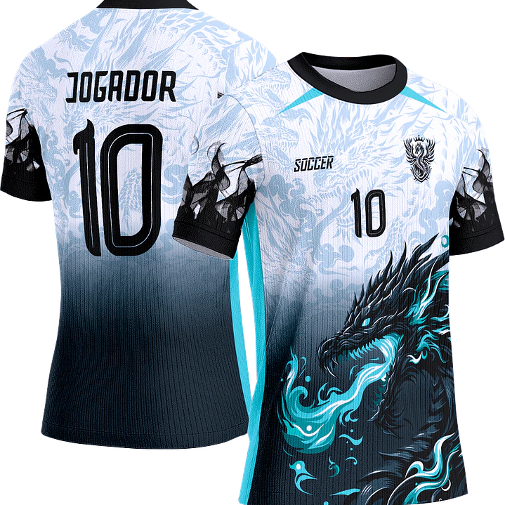 Arte Vetor Camisa Interclasse 279 Dragão 1