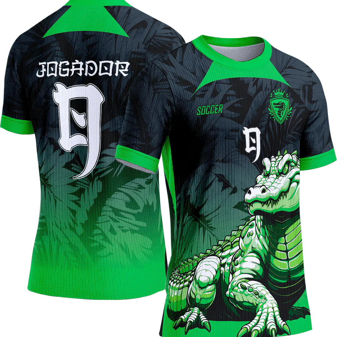 Arte Vetor Camisa Interclasse 285 Crocodilo 1