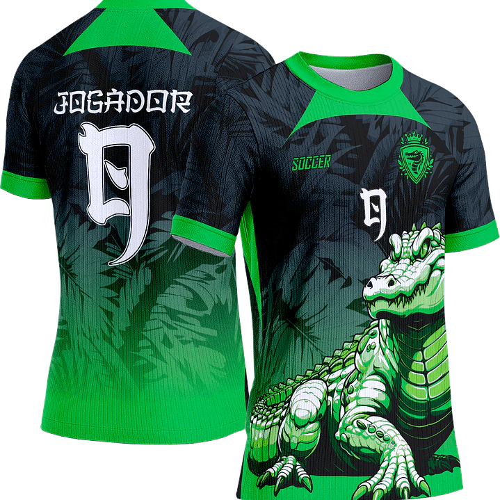 Arte Vetor Camisa Interclasse 285 Crocodilo 1