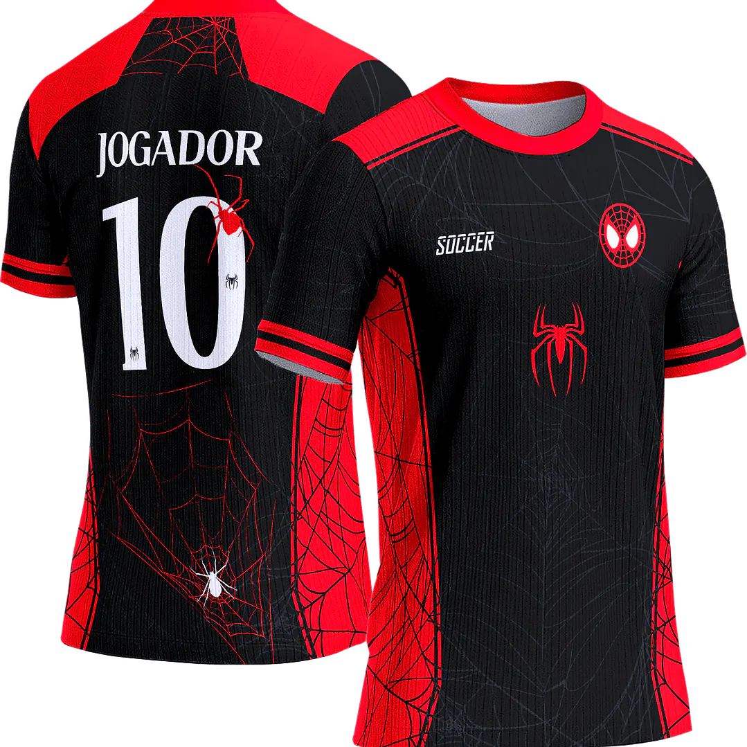 Arte Vetor Camisa Interclasse 288 Homem Aranha 1