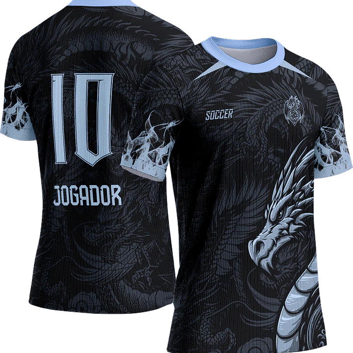Arte Vetor Camisa Interclasse 291 Dragão 1